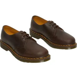 Dr. Martens Shoes | Ladies Larger Sizes<Dr.Martens 3 Eyelet Shoes - 1461 - Dark Brown