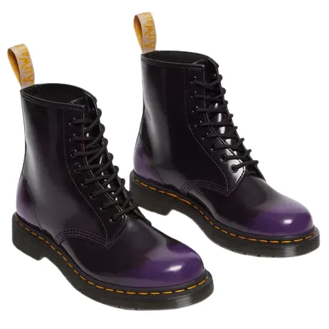 Dr. Martens Boots<Dr.Martens Boots -Vegan 1460 8 Eye - Black/Purple