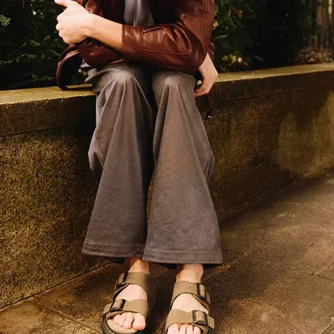 Dr. Martens Sandals<Dr.Martens Men's Mules - Josef - Tan Nubuck