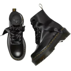 Dr. Martens Boots<Dr.Martens Platform Boots - Molly - Black Hi Shine