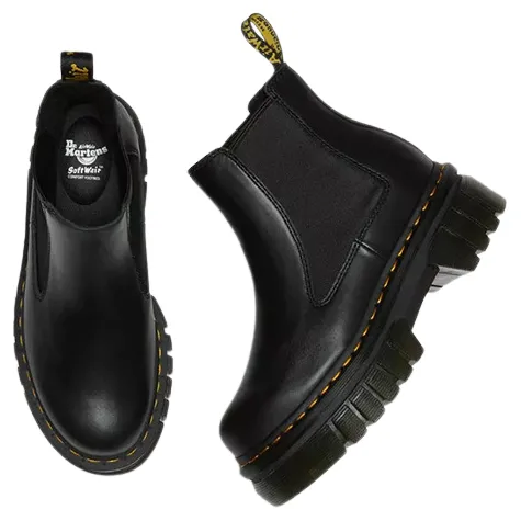 Dr. Martens Boots<Dr.Martens Platform Chelsea Boots - Audrick-Black