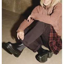 Dr. Martens Boots<Dr.Martens Platform Chelsea Boots - Audrick-Black