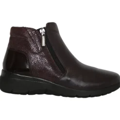 Dubarry Boots<Low Wedge Ankle Boots - Jay - Burgundy