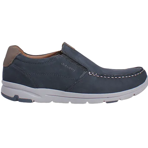 Dubarry Shoes<Men's Casual Slip On Shoes - Boston - Navy