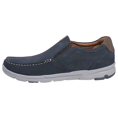 Dubarry Shoes<Men's Casual Slip On Shoes - Boston - Navy
