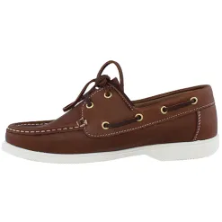 Dubarry Shoes | Ladies Larger Sizes<Unisex Dubes Deck Shoes - Admirals - Brown