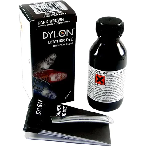 Dylon Shoe Care<Leather Dye- 50ml-Dark Brown