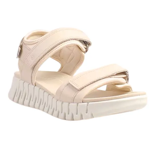Ecco Sandals<Gruuv Sol Wedge Sandals - 213103 - Limestone
