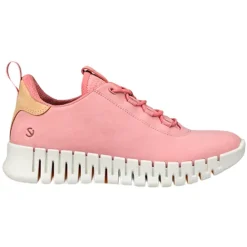 Ecco Trainers<Ladies Gruuv Trainers - 218203 - Old Rose/Pink
