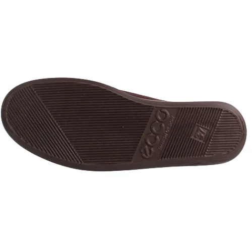 Ecco Shoes<Ladies Laced Shoes - 206503 - Purple Suede