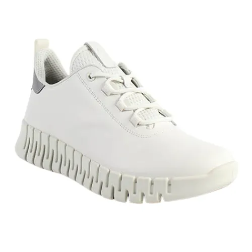 Ecco Trainers<Ladies Trainers - 218203 - White/Grey