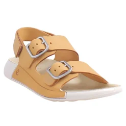 Ecco Sandals<Ladies Walking Sandals - Cozmo 206903 - Tan