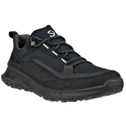 Ecco Trainers<Men's Waterproof Trainers - 824254 ULT-TRN - Black/Black