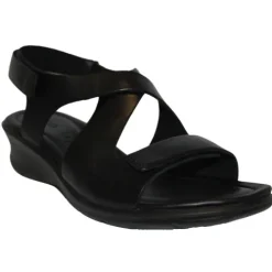 Ecco Sandals<Wedge Sandals - 216643 - Black