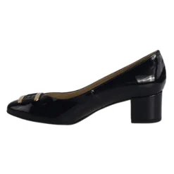 Emis Heels<Block Heeled Pumps - 8155 - Navy Patent