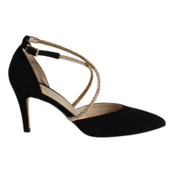 Emis Heels<Dressy Heeled Pumps - 8126 - Black Suede