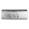 Emis Bags<Ladies Leather Clutch Bag - T20 7705 - Silver