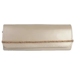 Emis Bags<Ladies Leather Clutch Bag - T20 8126 - Cream