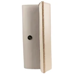 Emis Bags<Ladies Leather Clutch Bag - T20 8126 - Cream
