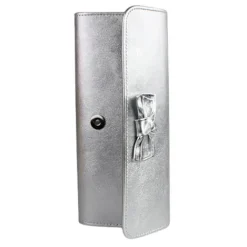 Emis Bags<Ladies Leather Clutch Bag - T20 7705 - Silver
