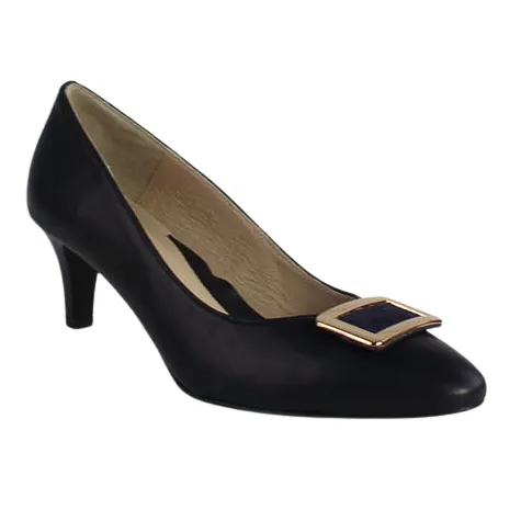 Emis Heels<Ladies Low Heeled Pumps - 8187 - Navy