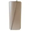 Emis Bags<Leather Clutch Bag - T11 - Beige