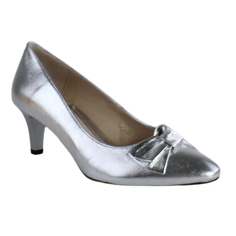 Emis Heels<Mid Heeled Pumps - 7705 - Silver