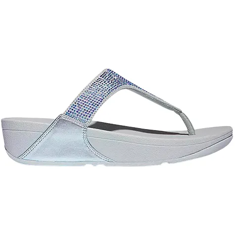 Fit Flop Sandals<Ladies Crystal Toe Post Sandals - Lulu - Quiet Blue