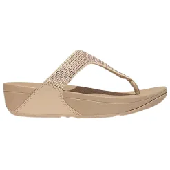 Fit Flop Sandals<Ladies Crystal Toe Post Sandals - Lulu - Beige