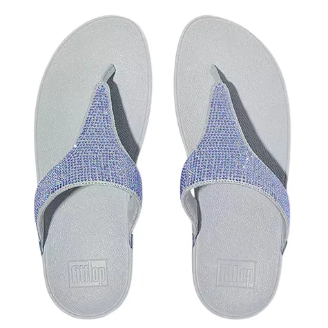 Fit Flop Sandals<Ladies Crystal Toe Post Sandals - Lulu - Quiet Blue