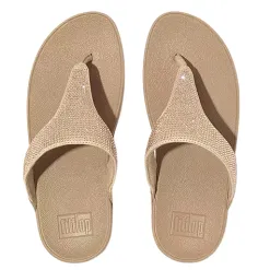Fit Flop Sandals<Ladies Crystal Toe Post Sandals - Lulu - Beige
