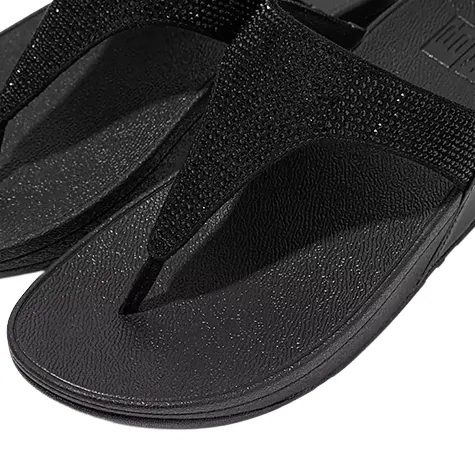 Fit Flop Sandals<Ladies Crystal Toe Post Sandals - Lulu - Black