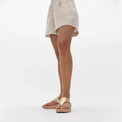 Fit Flop Sandals<Leather Toe-Post Sandals - Lulu - Gold