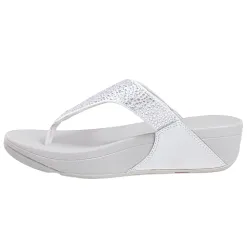 Fit Flop Sandals<Fitflop Toe-Post Sandals -Lulu Crystal- Silver