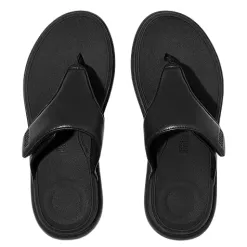 Fit Flop Sandals<Fitflop Ladies Toe-Post Sandals - F Mode Go - Black