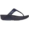 Fit Flop Sandals<Fitflop Ladies Crystal-Mix Toe-Post Sandals- Lulu - Navy