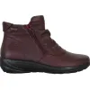 G Comfort Boots<Ladies Ankle Boots - P-9521 - Burgundy