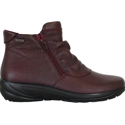 G Comfort Boots<Ladies Ankle Boots - P-9521 - Burgundy