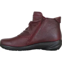 G Comfort Boots<Ladies Ankle Boots - P-9521 - Burgundy