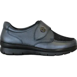 G Comfort Ladies Wide Fitting | Shoes<Ladies Extra Wide Fit Shoes - P-8261 - Navy