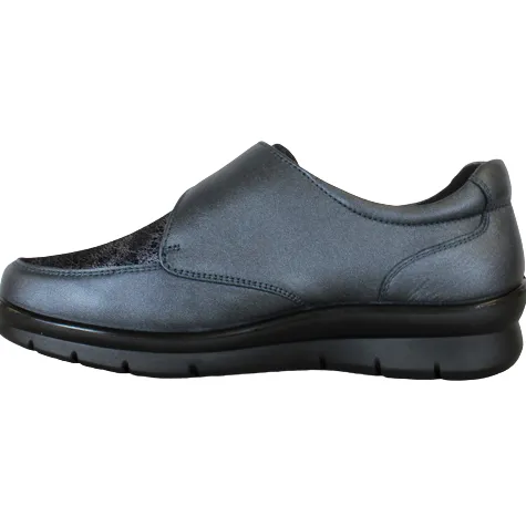 G Comfort Ladies Wide Fitting | Shoes<Ladies Extra Wide Fit Shoes - P-8261 - Navy