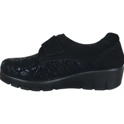 G Comfort Shoes<Ladies Wide Fit Shoes - 799-4 - Black