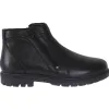G Comfort Mens Wide Fitting | Boots<Mens Slip On Zip Boots - 959-8 - Black