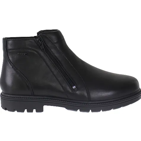G Comfort Mens Wide Fitting | Boots<Mens Slip On Zip Boots - 959-8 - Black
