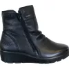 G Comfort Boots<Wedge Ankle Boots - 798-6 - Black