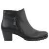 Gabor Boots<Block Heeled Ankle Boots - 56.603.57 - Black