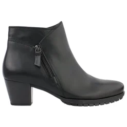Gabor Boots<Block Heeled Ankle Boots - 56.603.57 - Black