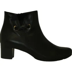 Gabor Boots<Block Heeled Ankle Boots - 92.827 - Black