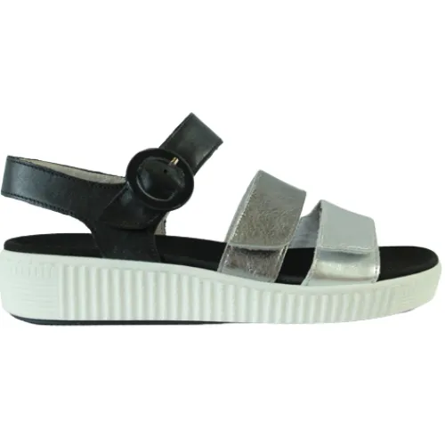 Gabor Sandals<Low Wedge Sandals - 83.601 - Silver
