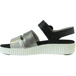 Gabor Sandals<Low Wedge Sandals - 83.601 - Silver